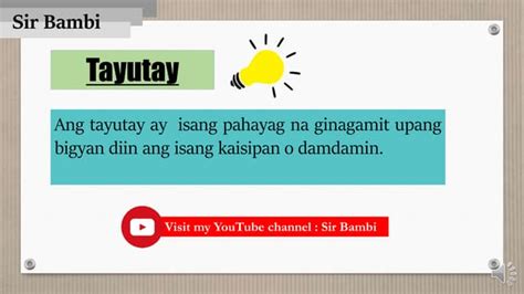 muryot in tagalog examples|Mga Tayutay: Figures of Speech in Tagalog.